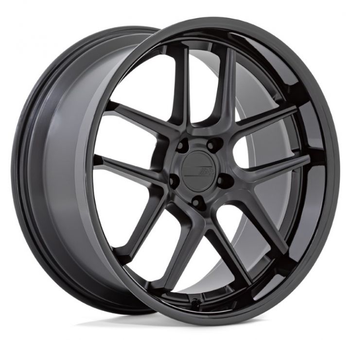 American Racing<br>AR942 Matte Black Gloss Lip (20x9.5)